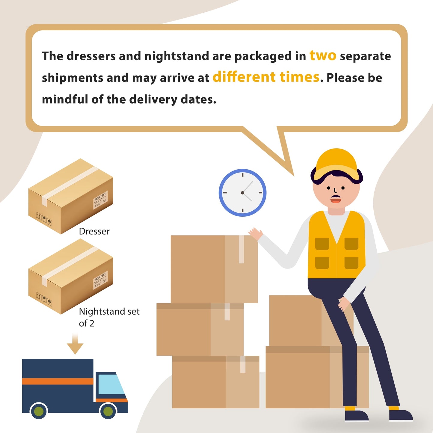 YouTrend Dresser and Nightstand sets,7 Drawer Dresser for Bedroom, 3 Piece Bedroom Dresser Set for Adult,Black