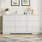 9 Drawer Dresser W/ Hidden Handles,Modern Adult Wood Dresser for Bedroom, Living Room, Hallway