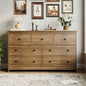 7 Drawer Dresser, Modern Chests of Drawers Wood Adult Storage Cabinet for Bedroom Living Room Hallway Entryway