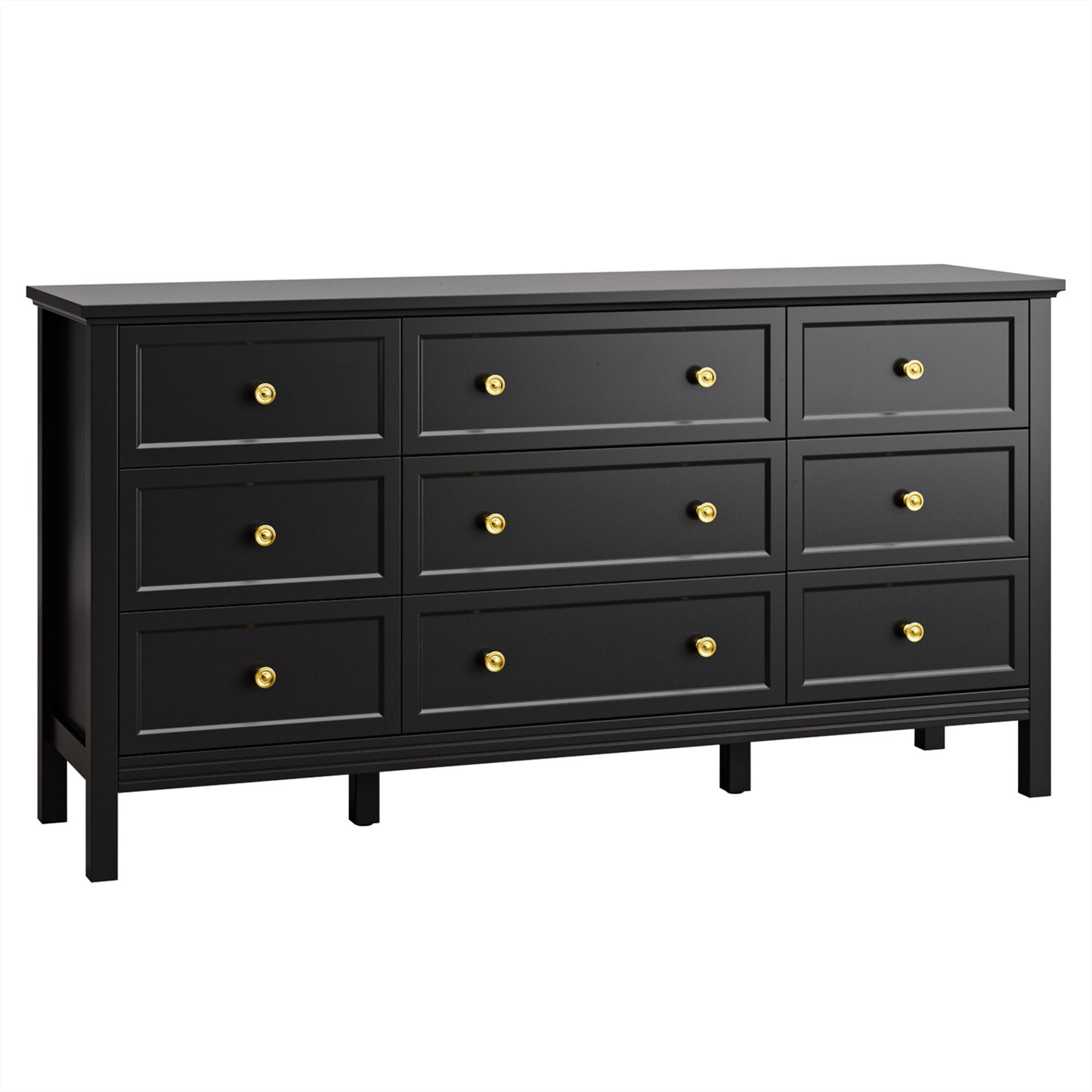 9 Drawer Dresser Retro Wood Adult Dresser with Metal Handles for Bedro YouTrend 9 Drawer Dresser Retro Wood Adult Dresser with Metal Handles for Bedro YouTrend