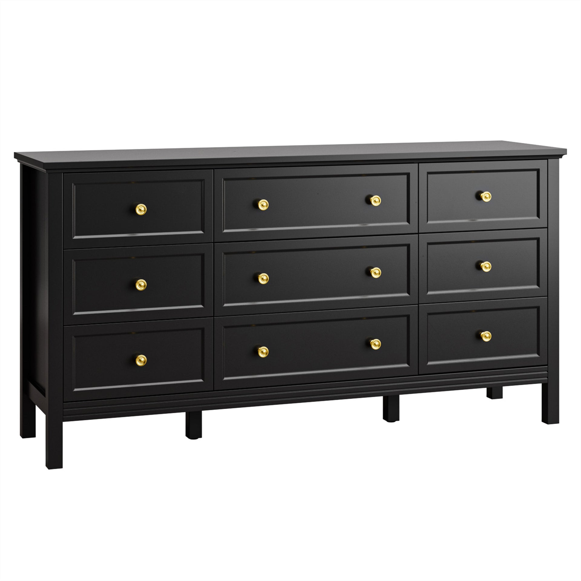 9 Drawer Dresser Retro Wood Adult Dresser with Metal Handles for Bedro YouTrend 9 Drawer Dresser Retro Wood Adult Dresser with Metal Handles for Bedro YouTrend